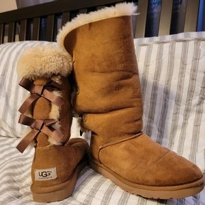 Brown Ugg boots